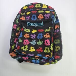 Disneyland Resort Mickey Mouse Faces Kids Backpack Multicolor Disney Parks